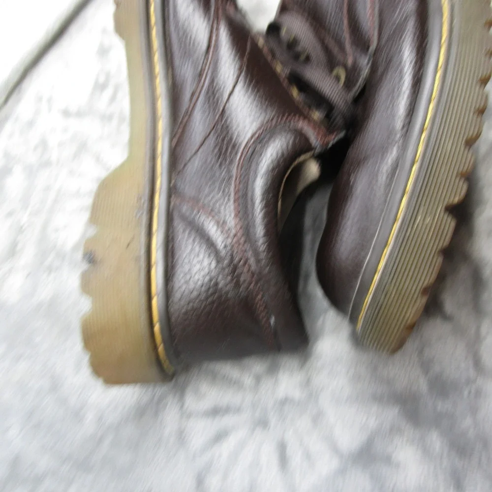 Dr. Martens Oxford Shoes Mens 11 M Brown Ashfeld Leather Lace Up‎ Chunky Classic
